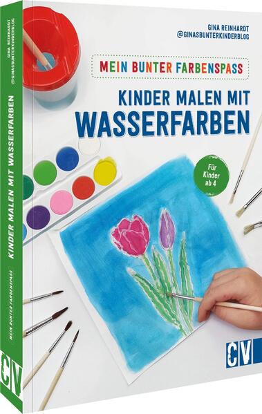 Produktbild: Mein bunter Farbenspaß - Kinder malen mit Wasserfarben | Gina Reinhardt