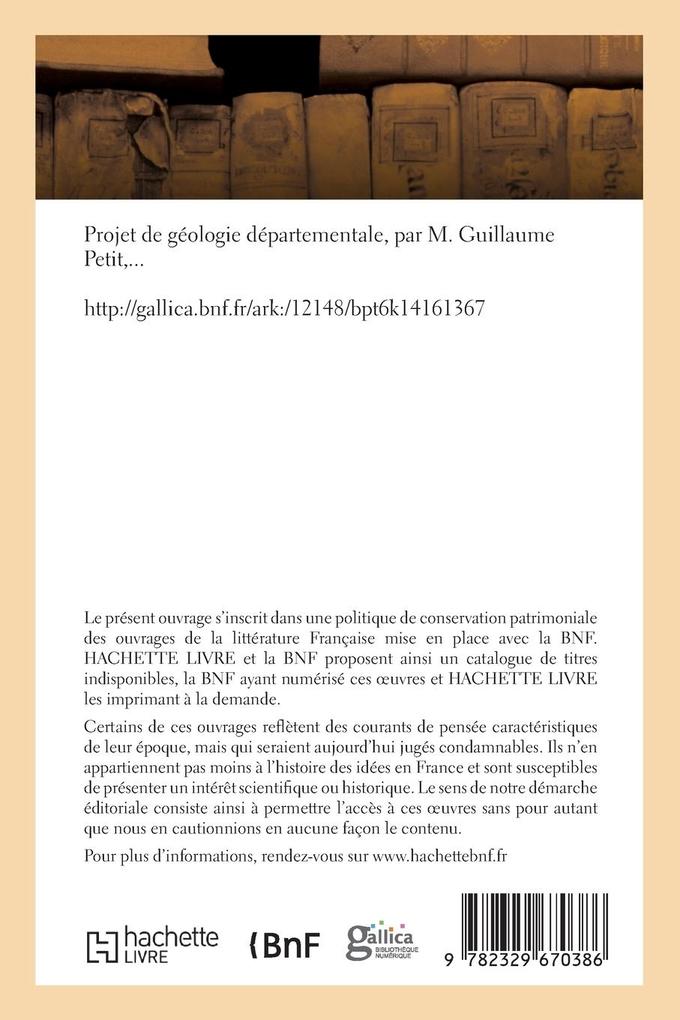 Weitere Ansicht: Projet de géologie départementale | Guillaume Petit