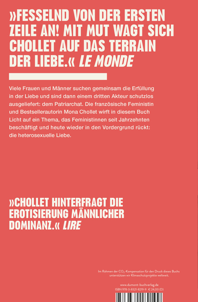 Weitere Ansicht: Wir müssen die Liebe neu erfinden | Mona Chollet