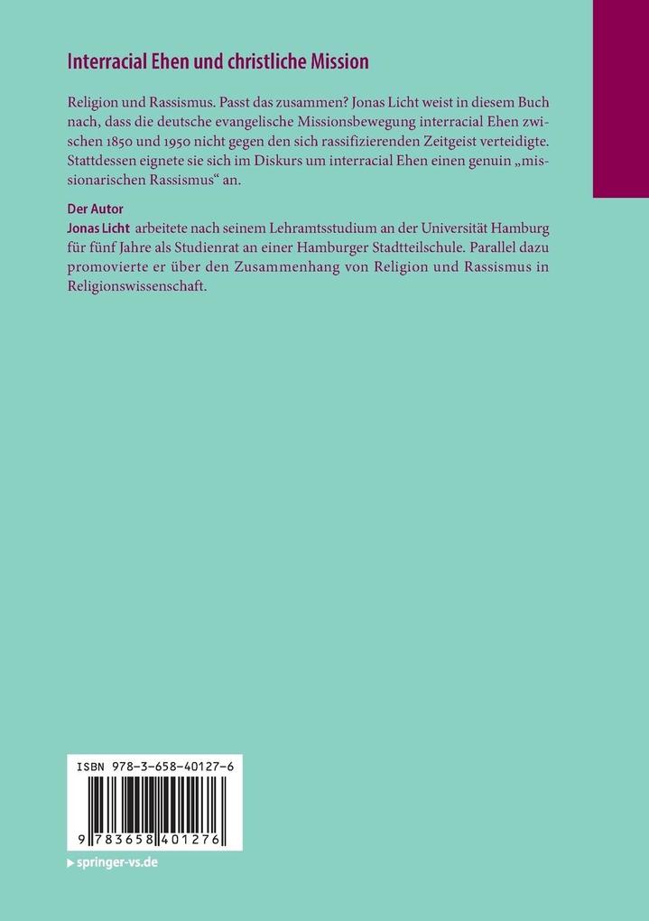 Weitere Ansicht: Interracial Ehen und christliche Mission | Jonas Licht