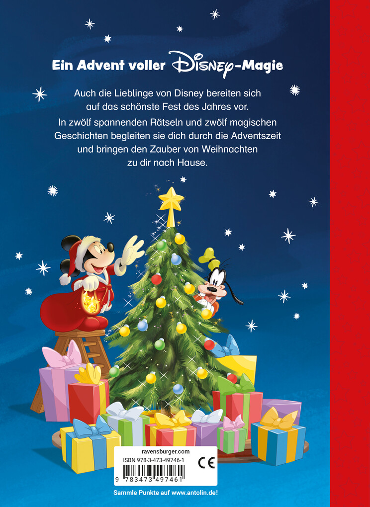 Weitere Ansicht: Disney: Magischer Adventskalender zum Lesenlernen | Anne Scheller