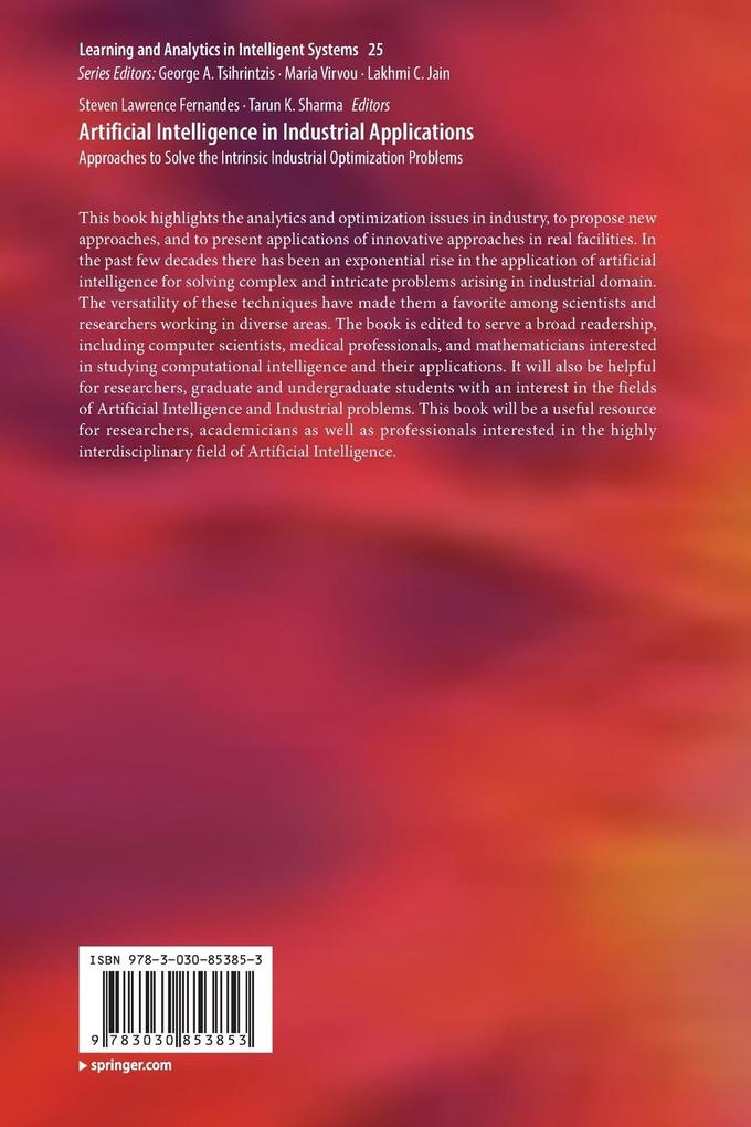 Weitere Ansicht: Artificial Intelligence in Industrial Applications