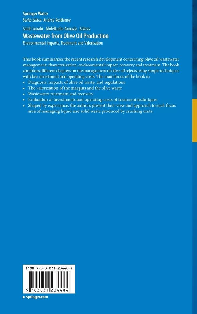 Weitere Ansicht: Wastewater from Olive Oil Production