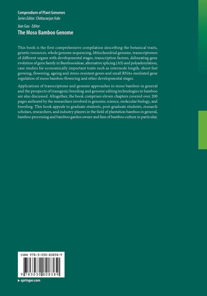 Weitere Ansicht: The Moso Bamboo Genome