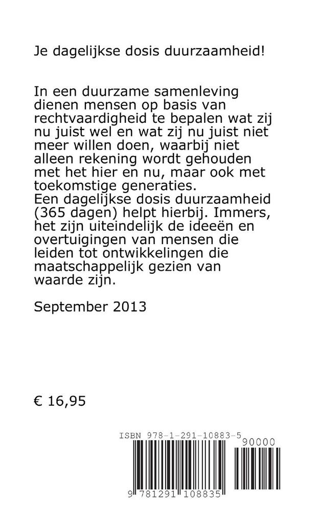 Weitere Ansicht: Duurzaamheidskalender ~ Je dagelijkse dosis duurzaamheid | Arjan Vernhout