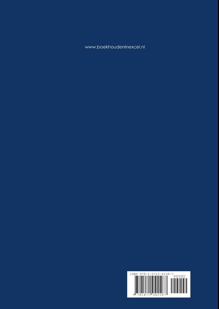 Weitere Ansicht: Boekhouden in Excel | Stephan Zwanikken