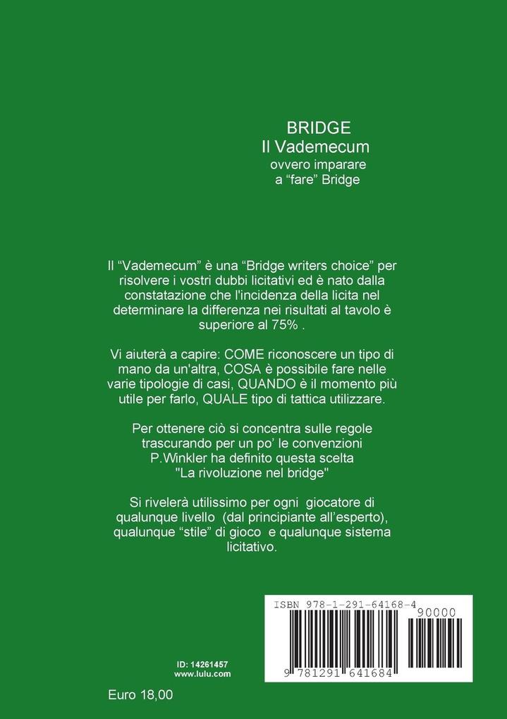 Weitere Ansicht: BRIDGE Il Vademecum | Vincenzo Lillo