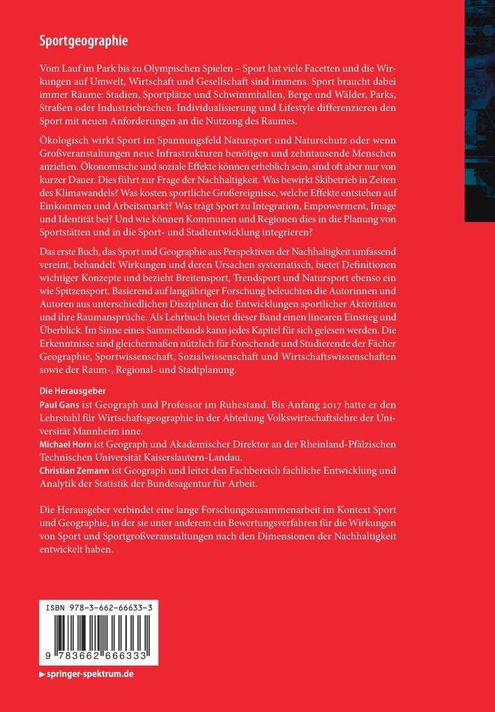 Weitere Ansicht: Sportgeographie