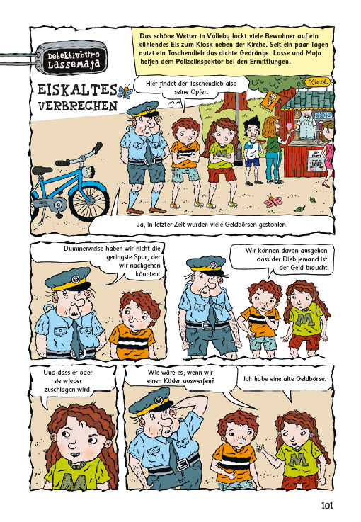 Weitere Ansicht: Detektivbüro LasseMaja - Die Comics zur Detektivreihe | Martin Widmark