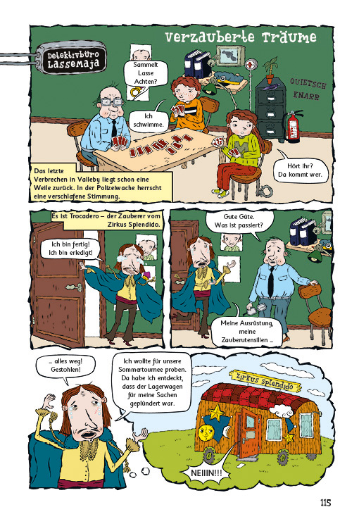 Weitere Ansicht: Detektivbüro LasseMaja - Die Comics zur Detektivreihe | Martin Widmark
