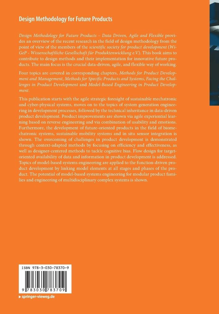 Weitere Ansicht: Design Methodology for Future Products