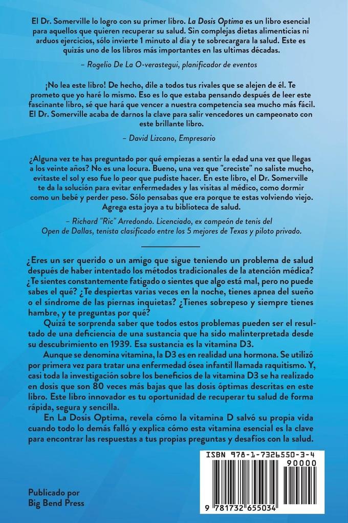 Weitere Ansicht: La Dosis Óptima | Judson Somerville