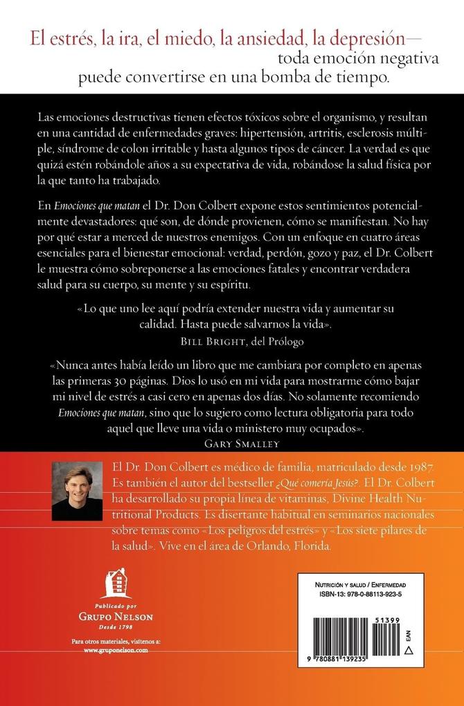 Weitere Ansicht: Emociones Que Matan | Don Colbert