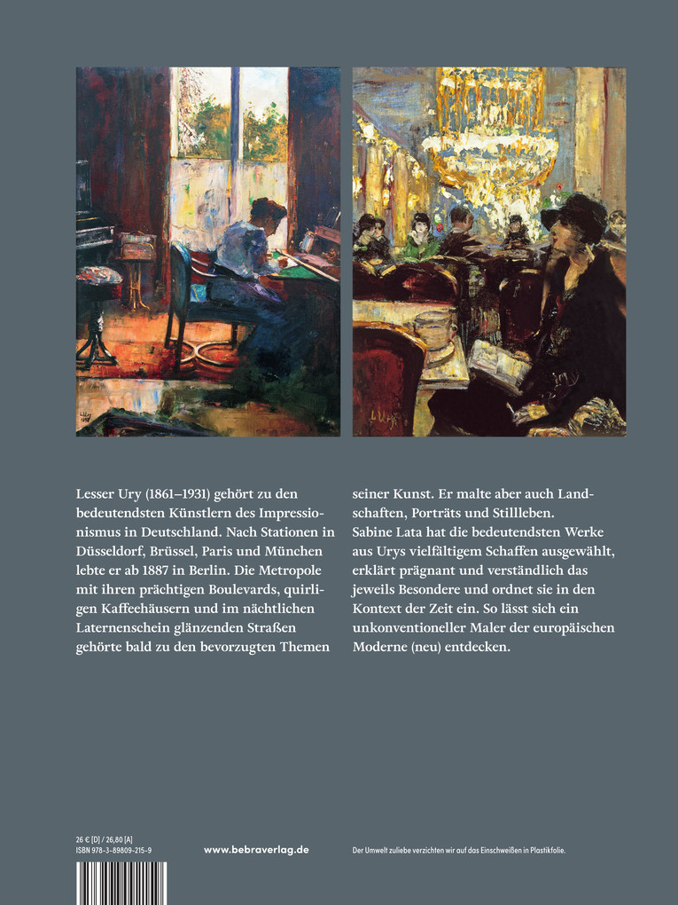 Weitere Ansicht: Lesser Ury | Sabine Lata