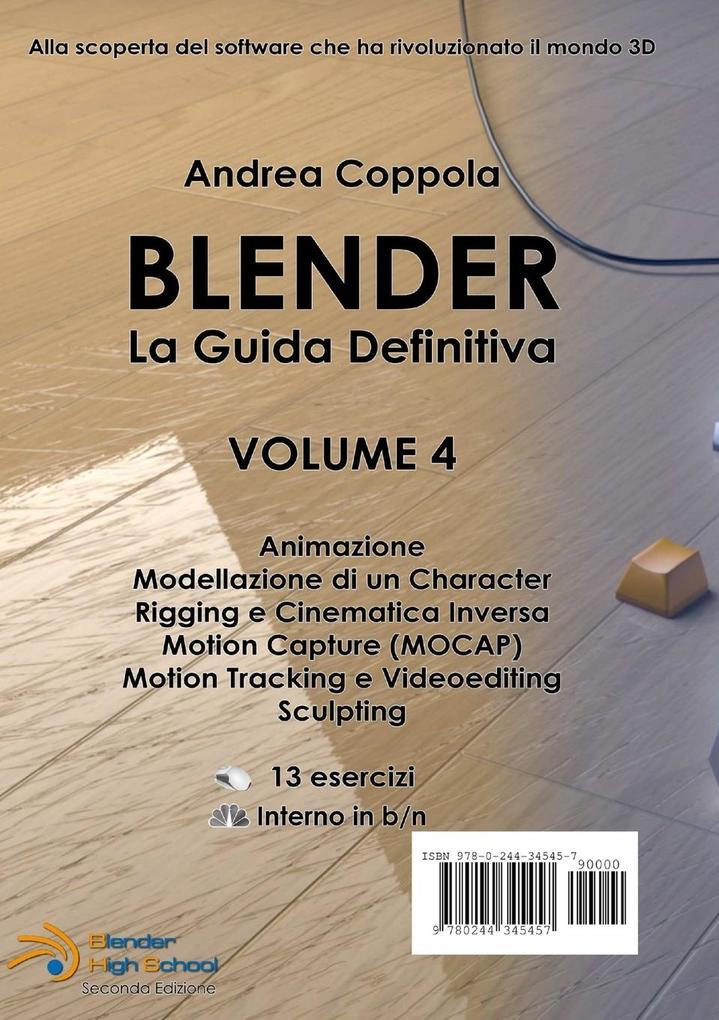 Weitere Ansicht: BLENDER - LA GUIDA DEFINITIVA - VOLUME 4 - Edizione 2 | Andrea Coppola