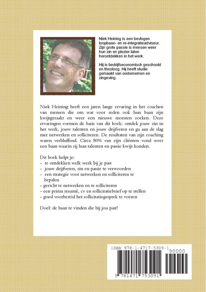 Weitere Ansicht: Help, ik zoek werk! | N. J. Heining