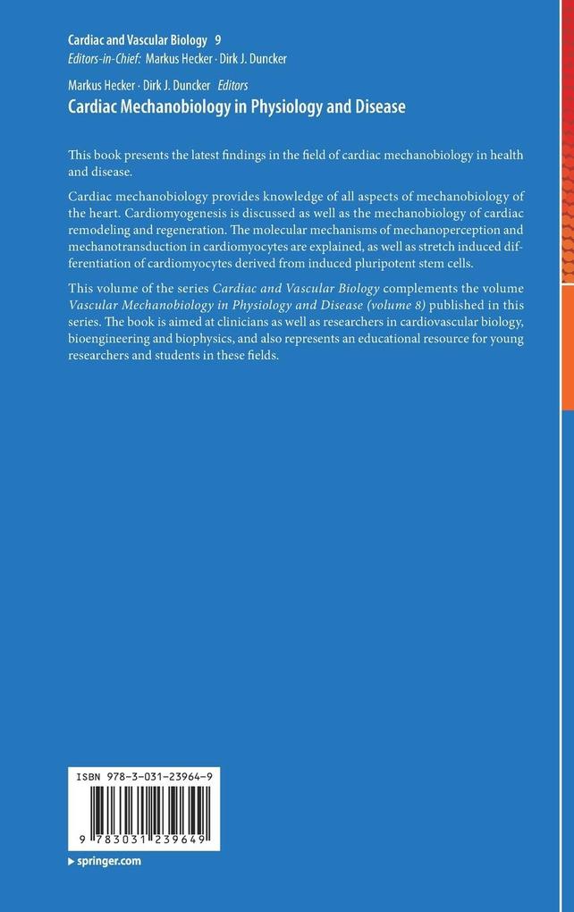 Weitere Ansicht: Cardiac Mechanobiology in Physiology and Disease