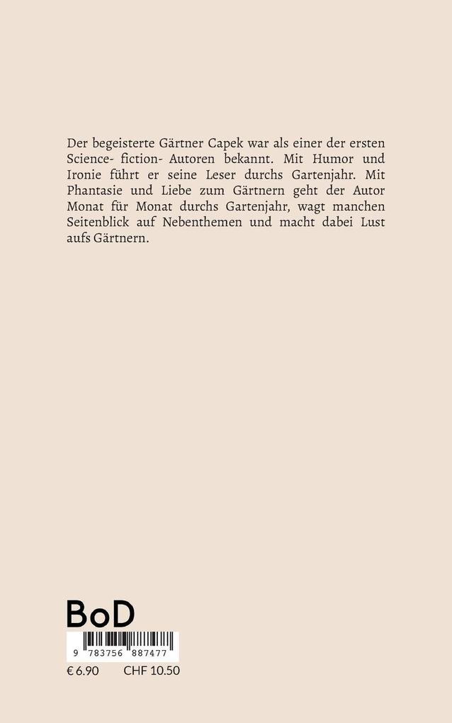 Weitere Ansicht: Das Jahr des Gärtners | Karel Capek