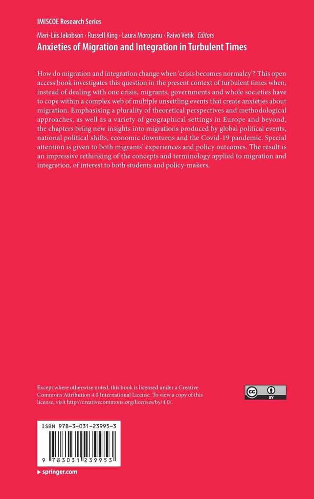 Weitere Ansicht: Anxieties of Migration and Integration in Turbulent Times