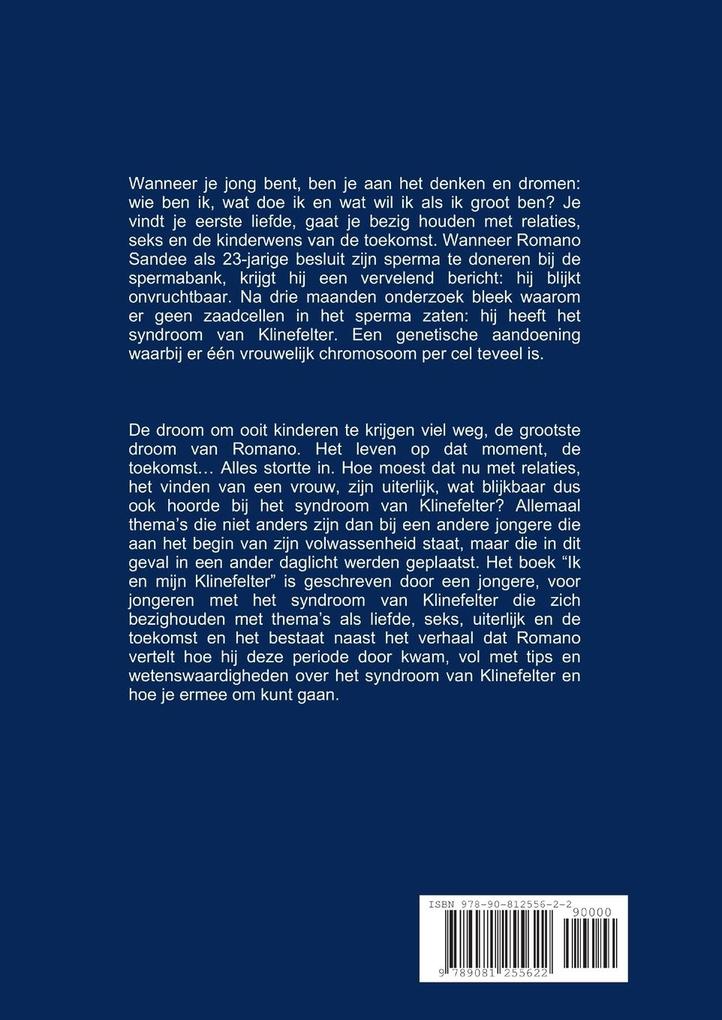 Weitere Ansicht: Ik en mijn Klinefelter - grootletterboek | Romano Sandee