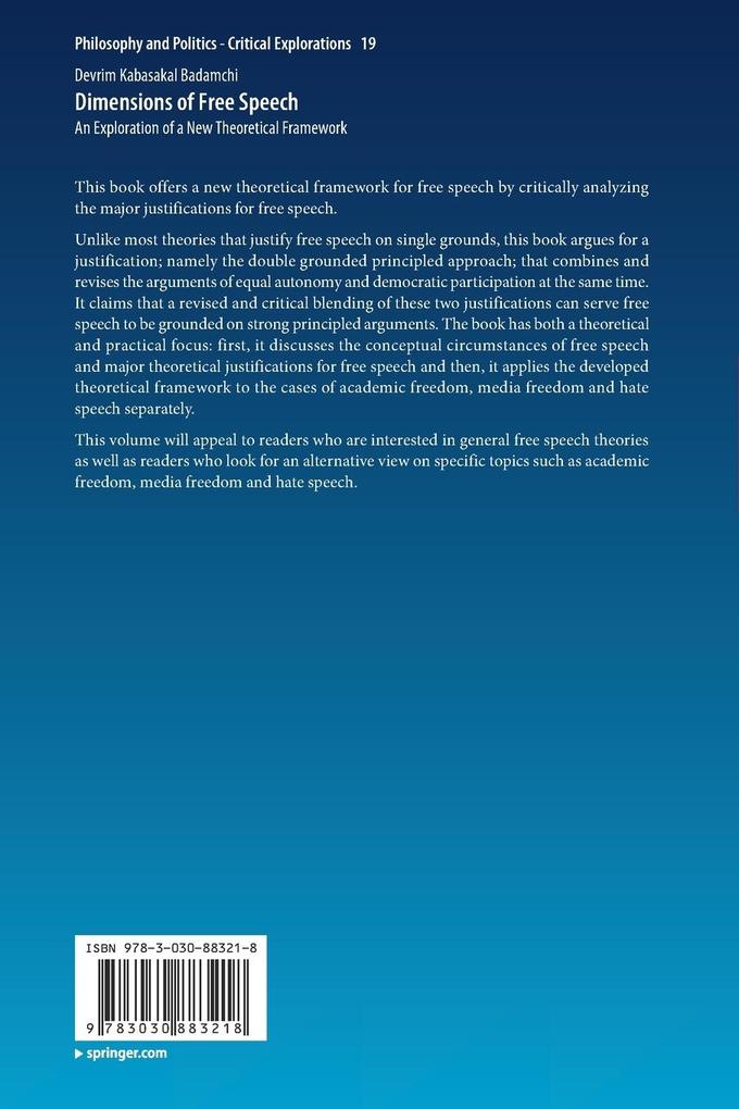 Weitere Ansicht: Dimensions of Free Speech | Devrim Kabasakal Badamchi