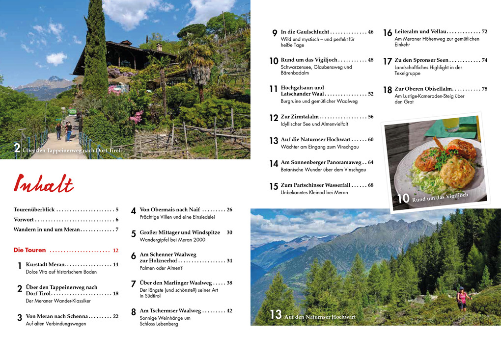 Weitere Ansicht: Erlebnis-Wanderungen in und um Meran | Wilfried und Lisa Bahnmüller, Markus Meier, Wilfried Bahnmüller, Lisa Bahnmüller