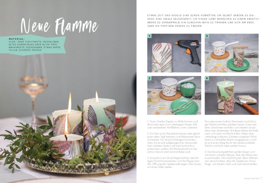 Weitere Ansicht: Resteliebe Tapeten - Alles verwenden. Nichts verschwenden. | Helene Kilb