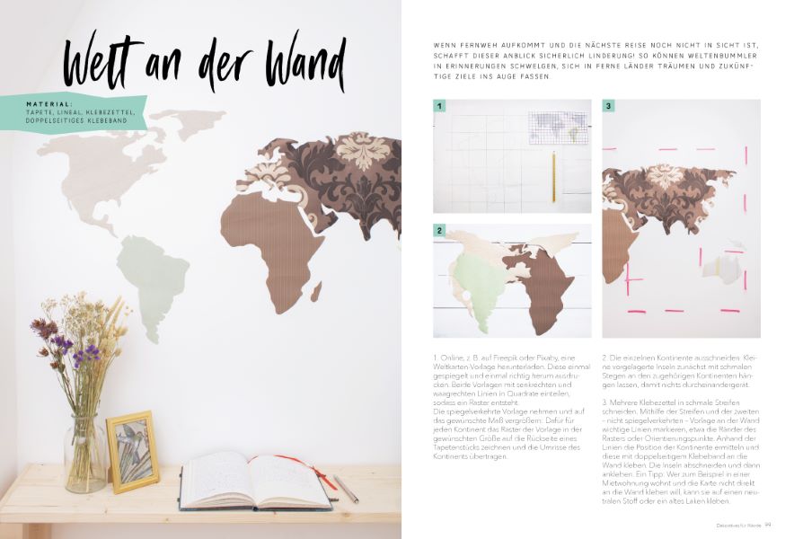 Weitere Ansicht: Resteliebe Tapeten - Alles verwenden. Nichts verschwenden. | Helene Kilb