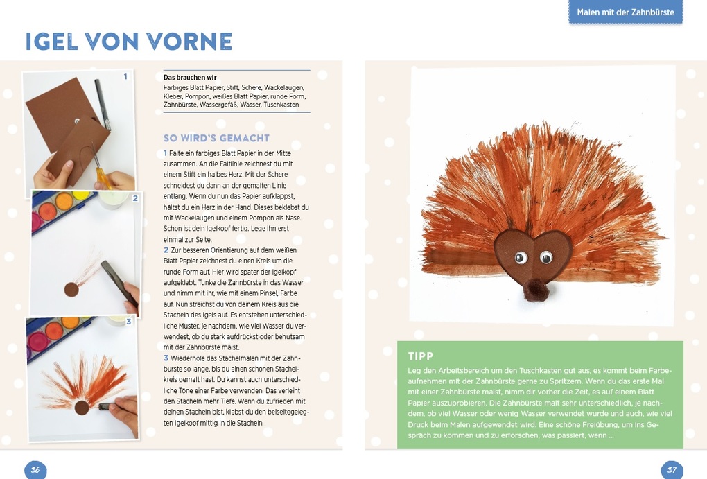 Weitere Ansicht: Mein bunter Farbenspaß - Kinder malen mit Wasserfarben | Gina Reinhardt