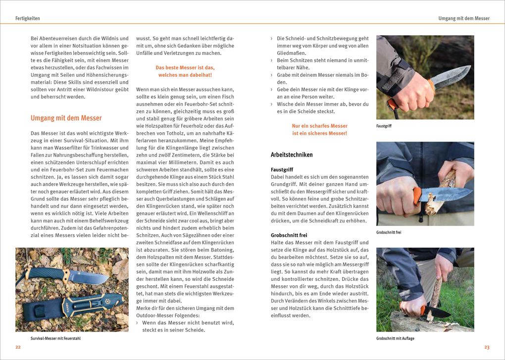 Weitere Ansicht: Survival Skills - Das große Outdoor-Handbuch | Dominik Knausenberger