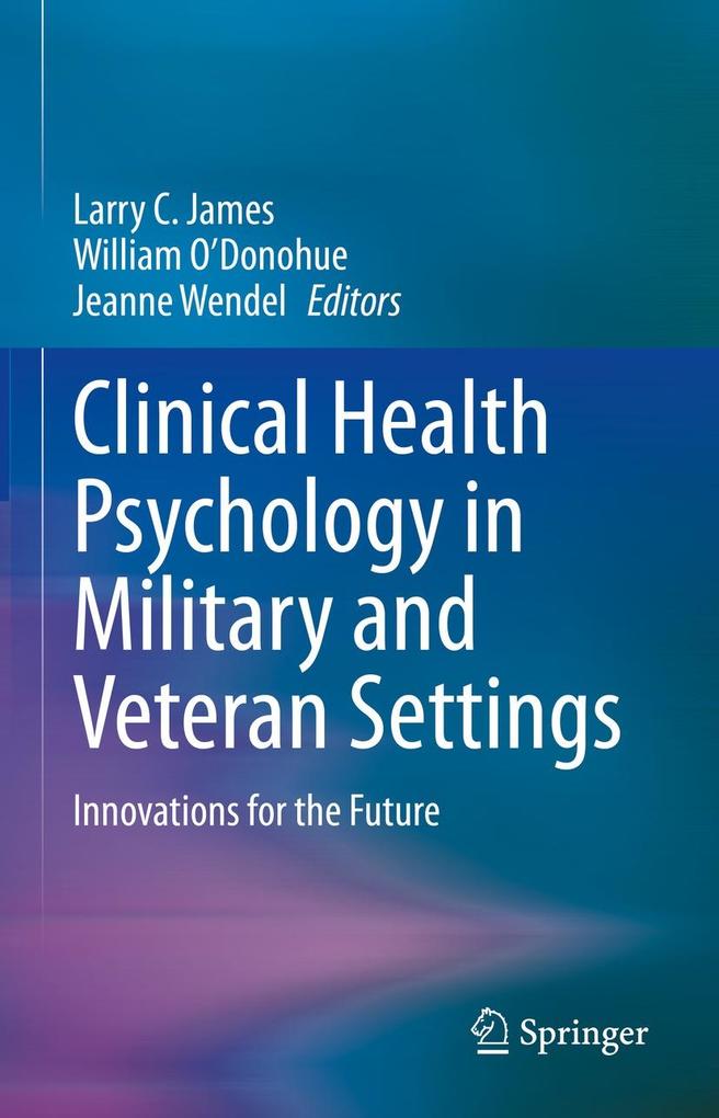 Produktbild: Clinical Health Psychology in Military and Veteran Settings