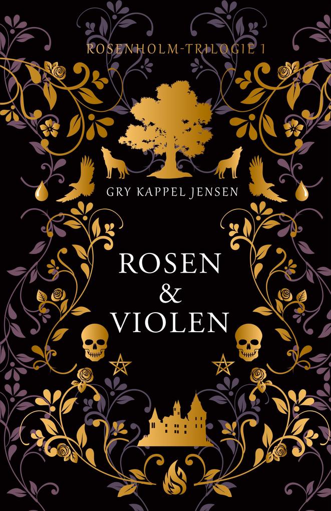 Produktbild: Rosen & Violen - Rosenholm-Trilogie (#1) | Gry Kappel Jensen