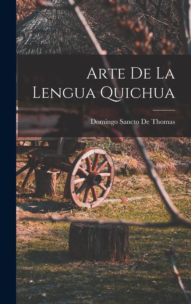 Produktbild: Arte De La Lengua Quichua | Domingo Sancto De Thomas