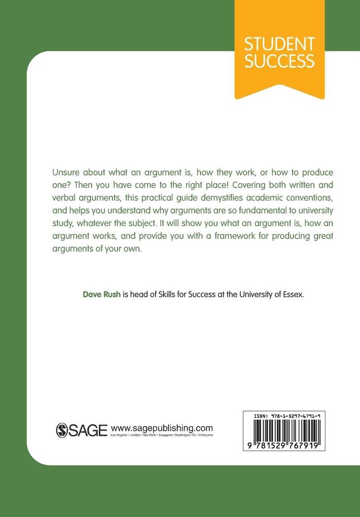 Weitere Ansicht: The Essential Guide to Building Your Argument | Dave Rush