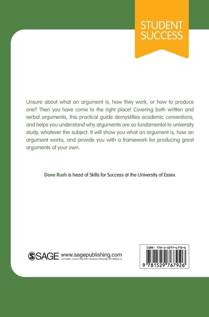 Weitere Ansicht: The Essential Guide to Building Your Argument | Dave Rush