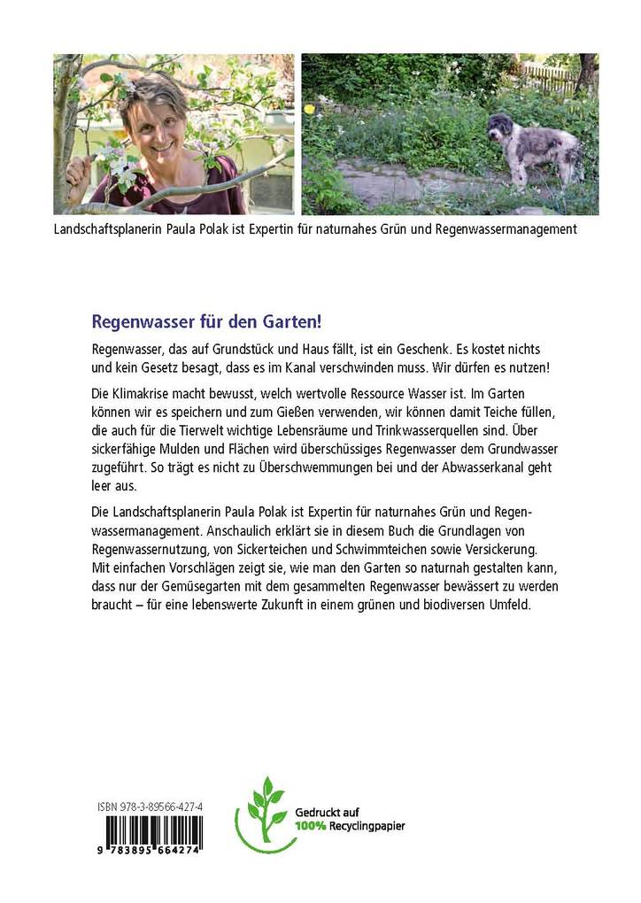 Weitere Ansicht: Regenwasser nutzen - ein Geschenk für meinen Garten | Paula Polak