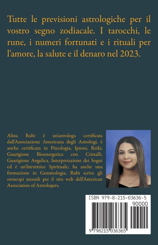 Weitere Ansicht: Capricorno. Oroscopo 2023 | Rubi Astrologa