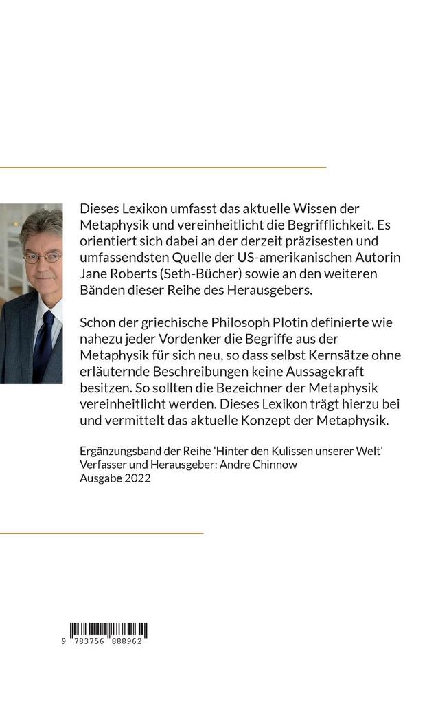 Weitere Ansicht: Lexikon der Metaphysik & Literaturverzeichnis | André Chinnow