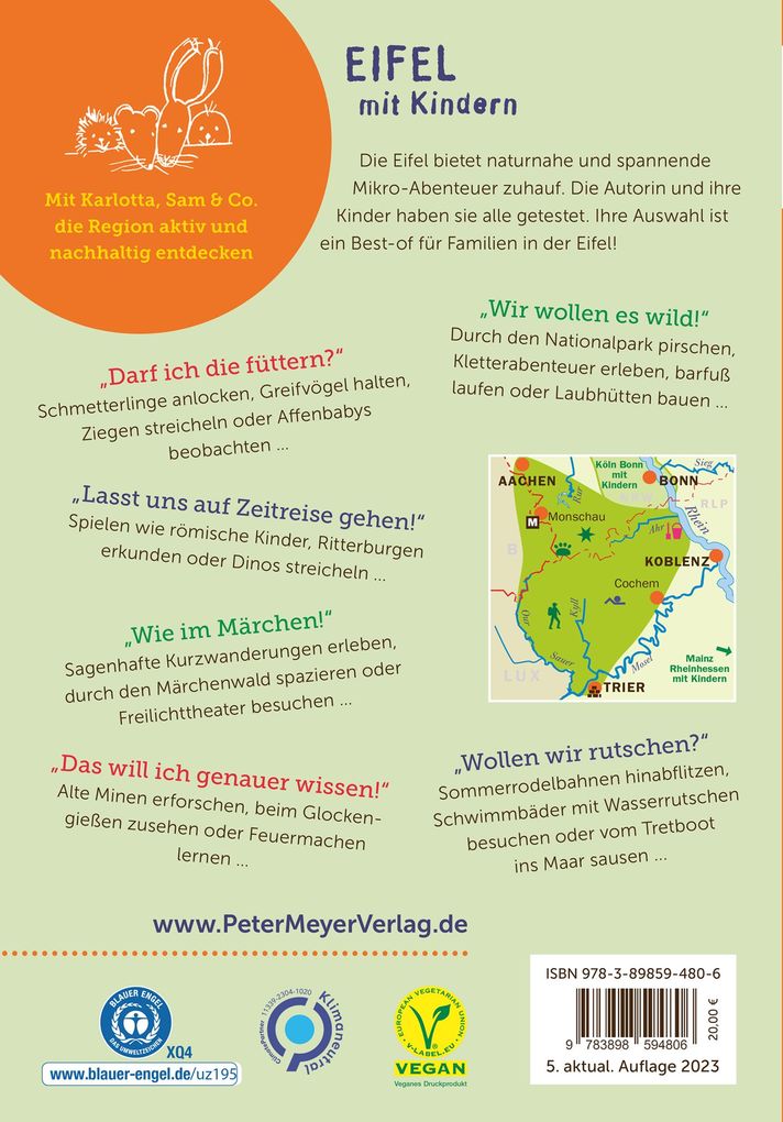 Weitere Ansicht: Eifel mit Kindern | Ingrid Retterath