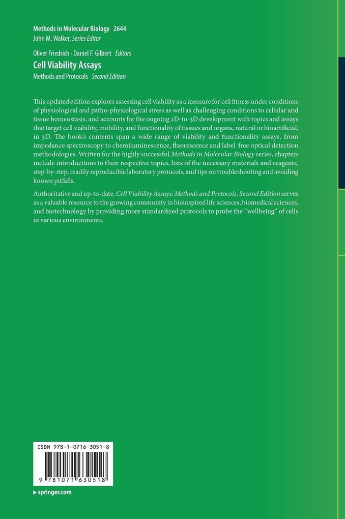 Weitere Ansicht: Cell Viability Assays