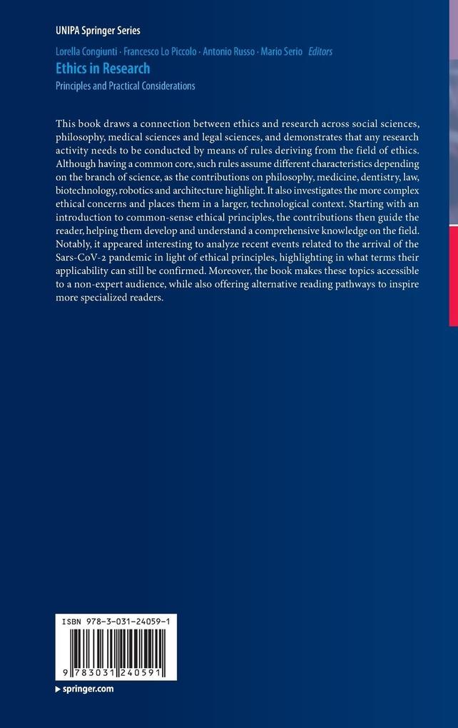 Weitere Ansicht: Ethics in Research