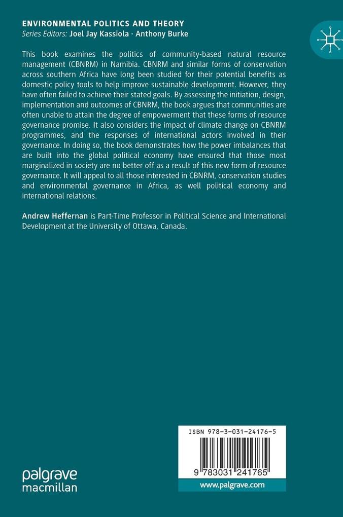 Weitere Ansicht: The Global Politics of Local Conservation | Andrew Heffernan