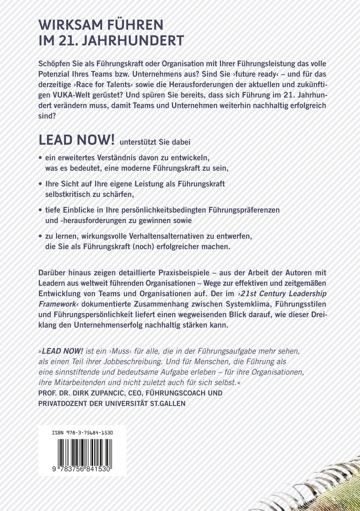 Weitere Ansicht: Lead now! | Cornelia Tanzer, Jens Vogt, Jörg Mildner