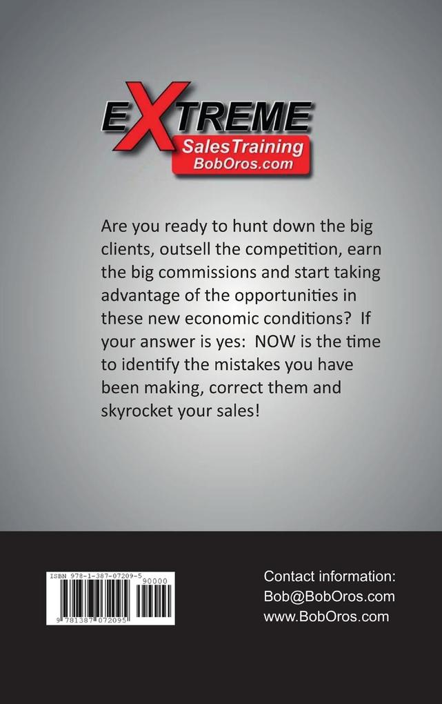 Weitere Ansicht: 29 Reasons You Don't Make the Sale and a Solution for All of Them | Bob Oros