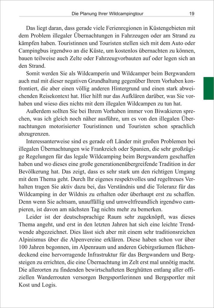 Weitere Ansicht: Wildcamping beim Bergwandern | Raffaele Nostitz