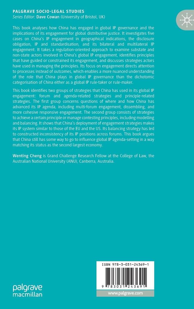 Weitere Ansicht: China in Global Governance of Intellectual Property | Wenting Cheng