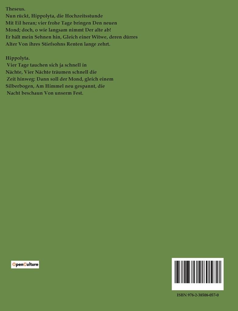 Weitere Ansicht: Ein Sommernachtstraum | William Shakespeare