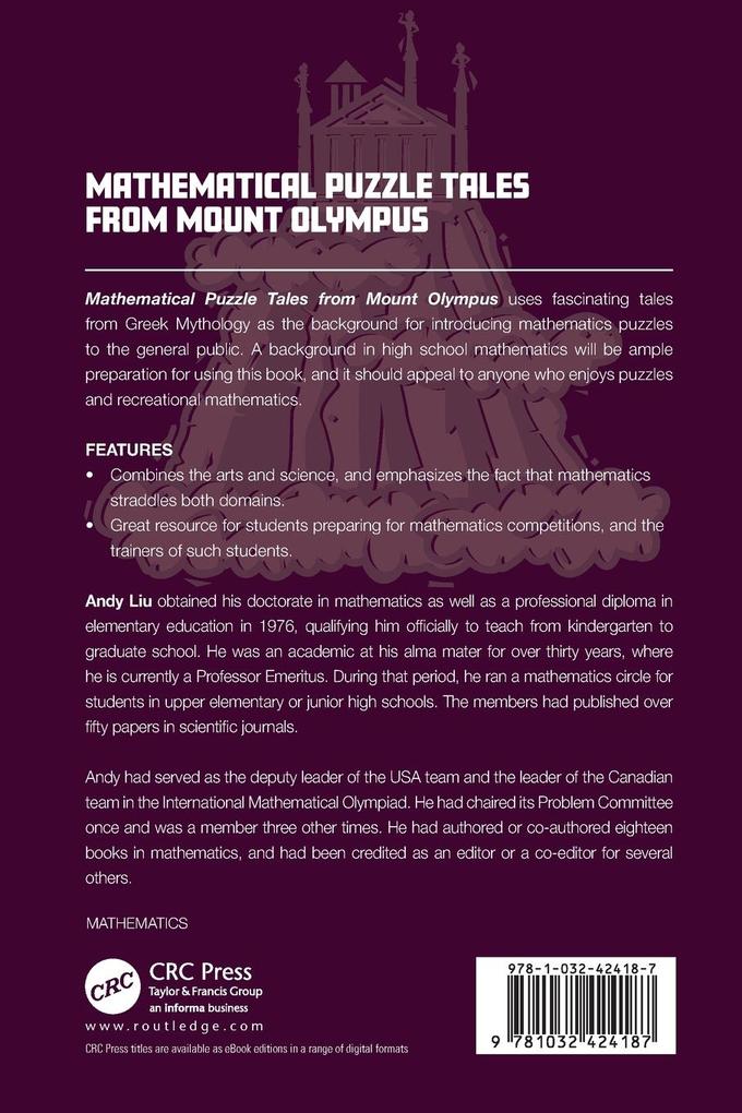 Weitere Ansicht: Mathematical Puzzle Tales from Mount Olympus | Andy Liu