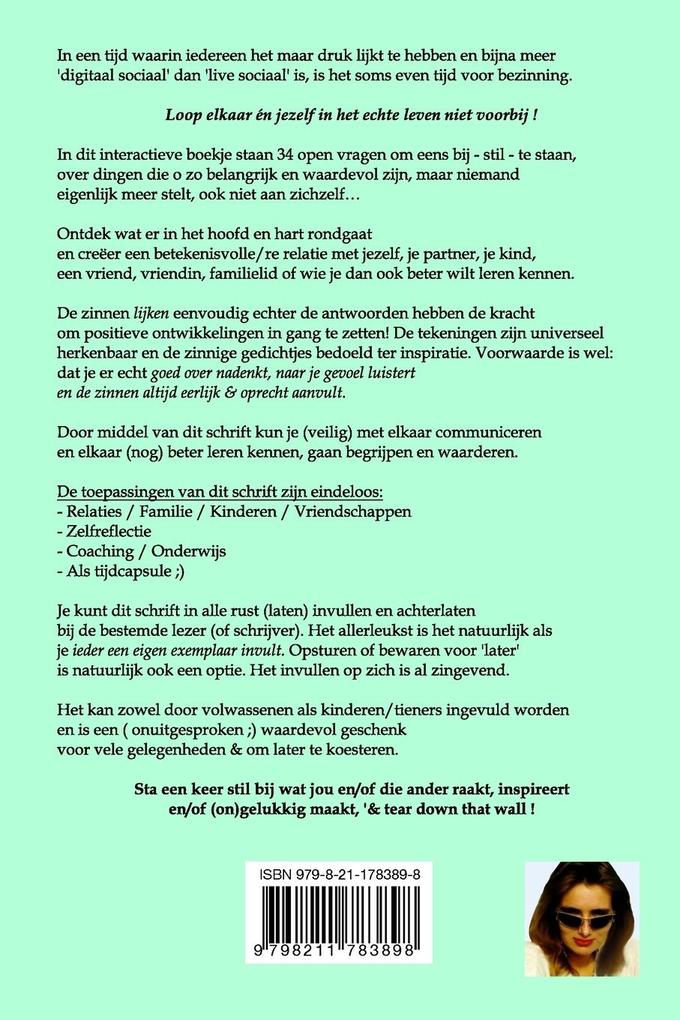 Weitere Ansicht: Onuitgesproken Waardevol ~Communicatieschrift~ | Puur Alicia