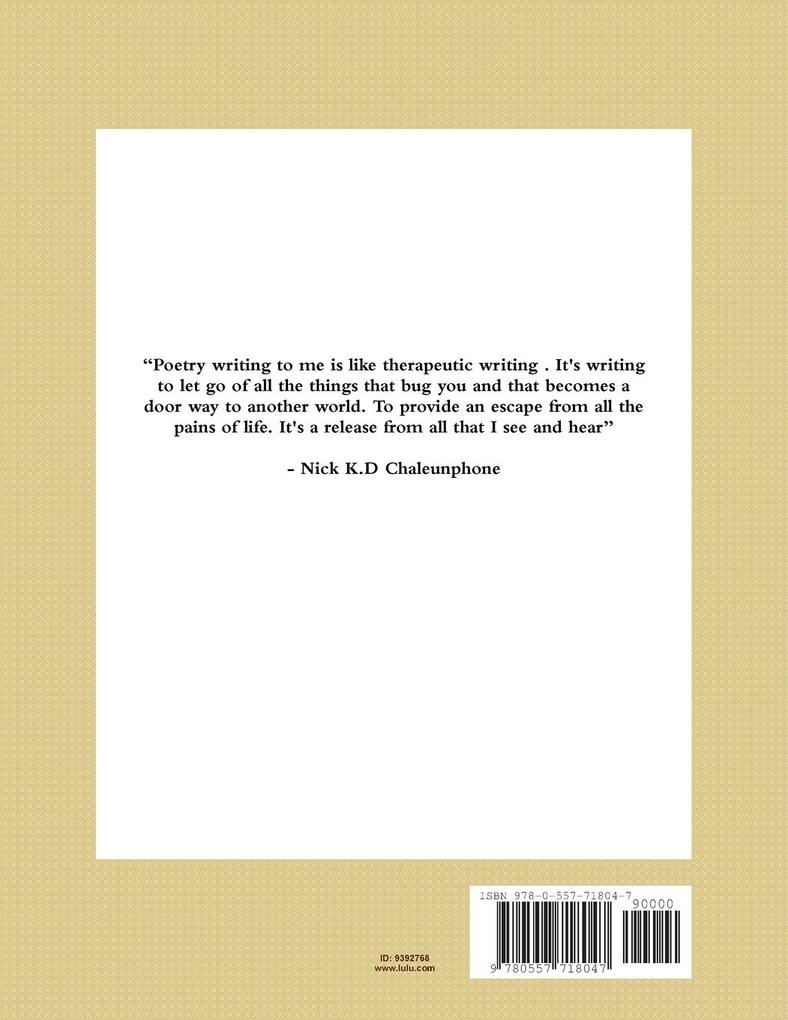 Weitere Ansicht: My world through my eyes | Nick Chaleunphone